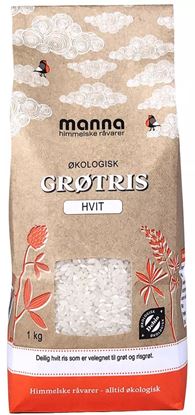 Bilde av Grøtris hvit 1 kg Manna